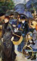 los paraguas Pierre Auguste Renoir